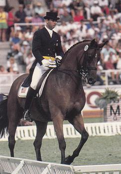 1995 Collect-A-Card Equestrian #93 Robert Dover / Waltzertakt Front